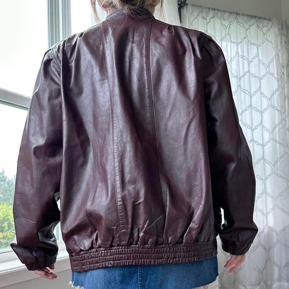 VTG leather jacket - Picture 3 of 5
